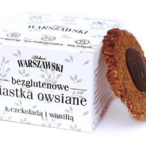 Ciastka owsiane bezglut. z czekoladą i wanilią 150g bp
