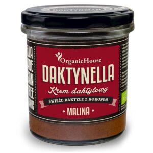 Krem kokos-daktyle medjool-malina bezglut.280g