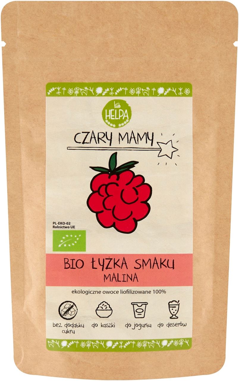 Liofilizowana sproszkowana malina bio 40g