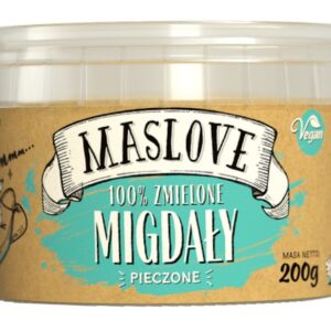 Krem migdały pieczone 200g maslove