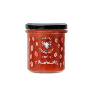 Miód z truskawką 430 g