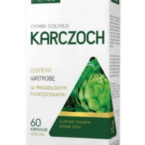Karczoch 600mg (cunaryna 30mg) 60 kaps