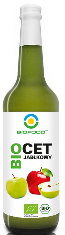 Ocet jabłkowy 5 % niefiltrowany bio 700ml