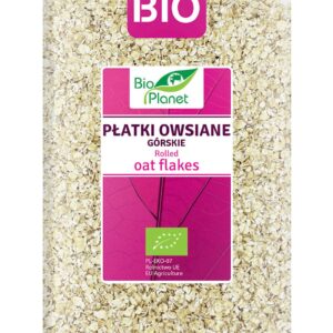 Płatki górskie owsiane bio 600g