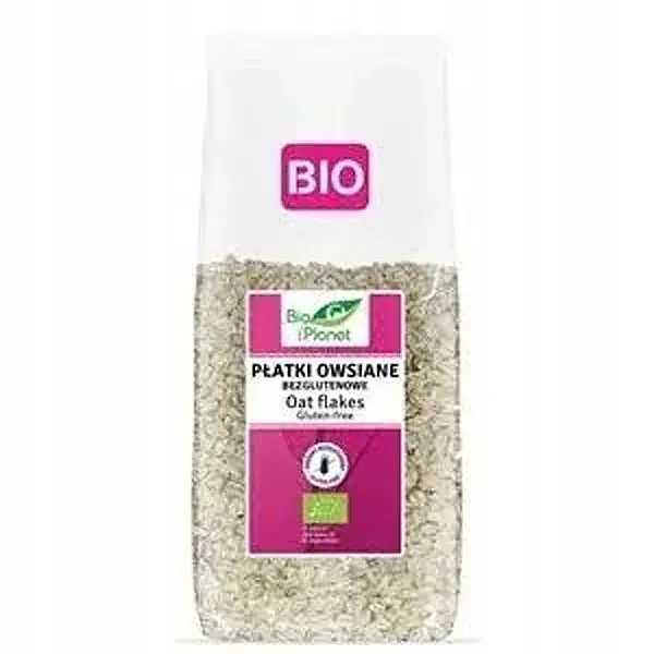 Płatki owsiane bezglutenowe bio 600g