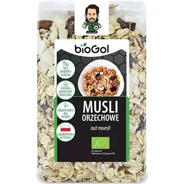 Musli orzechowe bio 300g bp