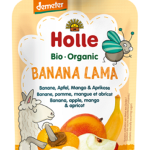Mus banana lama (banan-jabłko-mango-morela)100g bio