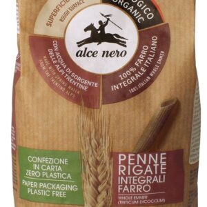 Makaron (z płaskurki razowy) penne bio 500 g