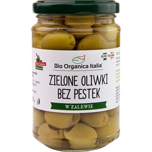 Oliwki zielone bez pestek w zalewie bio 280g