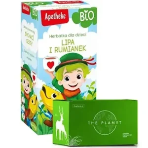 Herbatka dla dzieci przy przez.lipa,cz.bez,rumianek.bio 30g