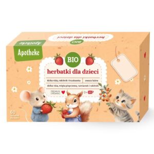 Zestaw herbatek bajkowych bio dla dzieci 3 smaki (60x1,5 g) 90 g