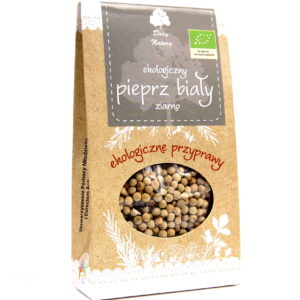 Przyp. pieprz biały ziarno bio 30 g dn