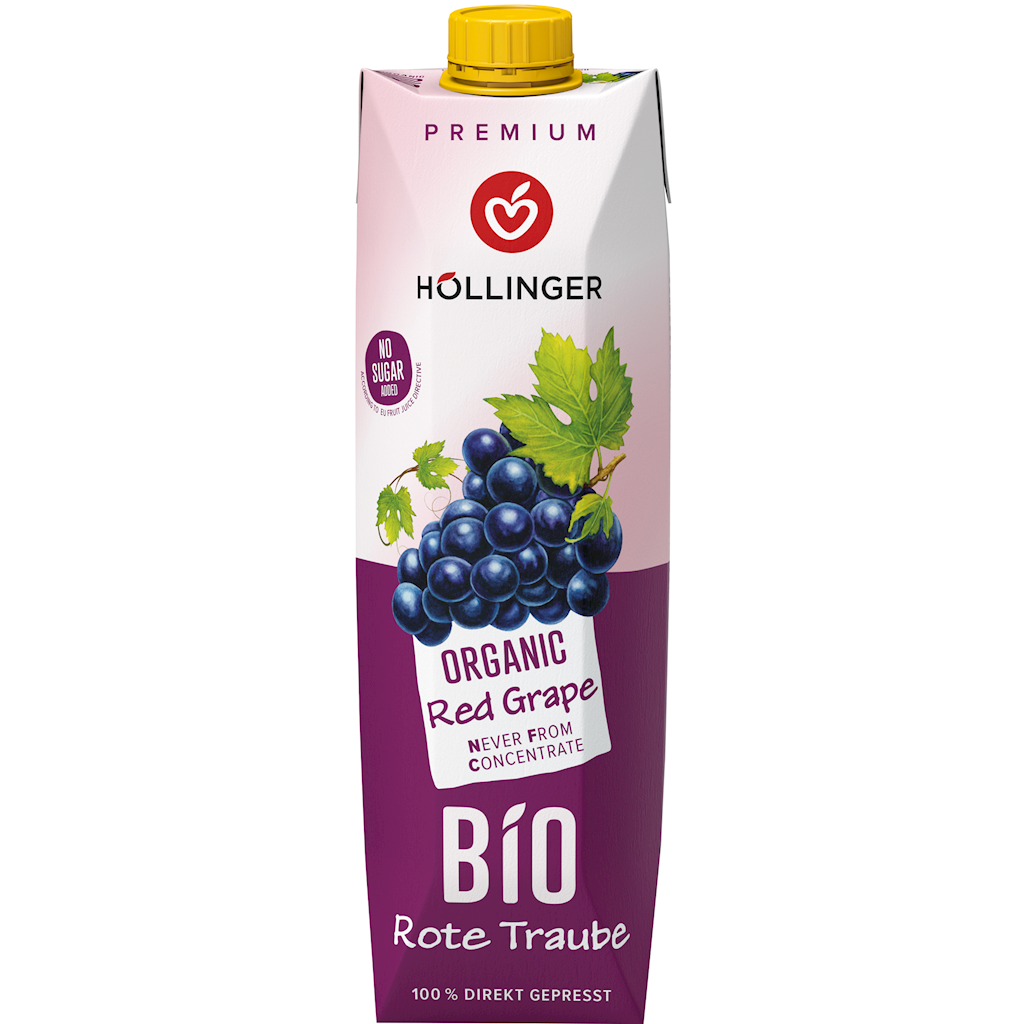 Sok z czerwonych winogron nfc bio 1l