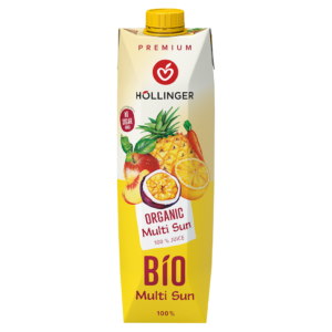 Sok wieloowocowy z sokiem z marchwi 1l