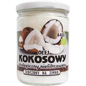 Olej kokosowy 440ml eko