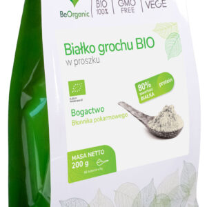 Białko z grochu w proszku bio 200g