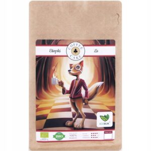 Kawa ziarnista etiopski lis bio 1 kg