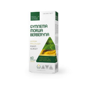 Gymnema morwa  berberyna 500mg 60 kaps.