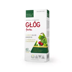 Głóg forte 520 mg 60 kaps.