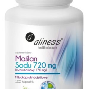 Maślan sodu 550mgx10caps vege aliness