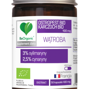 Ostro.+karczoch extrat bio 400 mg 50kaps.