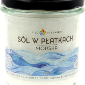 Sól morska w płatkach 180 g