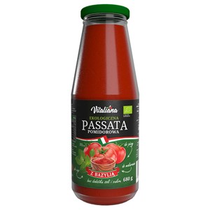 Sos pomidorowy passata z baz. bio 680g