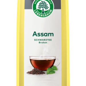 Herbata czarna assam liściasta bio 100g