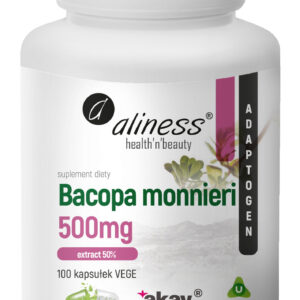 Bacopa monnieri 500mgx100kaps