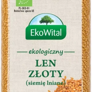 Len złoty ziarna bio 1 kg