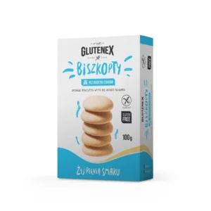 Biszkopty bez dodatku cukrów bezglutenowe 100g