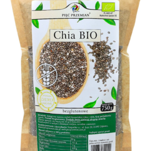 Chia (nasiona szałwi hiszpańskiej) bio 750g