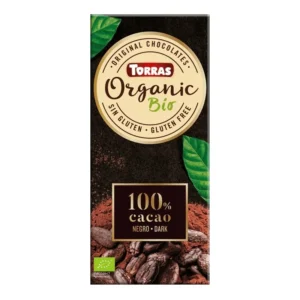 Czekolada gorzka 100% kakao b/c b/g bio torras 100g