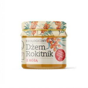 Dżem rokitnik z różą eko 200 g