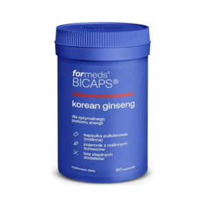 Bicaps żeń-szeń koreański 60kaps formeds