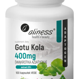 Gotu kola wąkrotka azjatycka 100caps