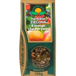 Herbata ziel. z mango i berberysem 100 g