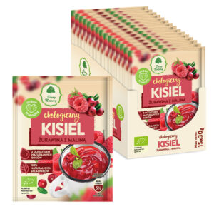 Kisiel żurawina z maliną 30g