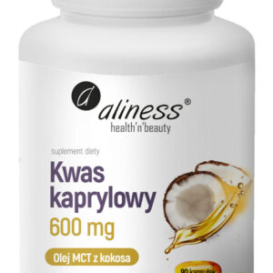Kwas kaprylowy 600mg x90kps