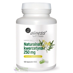 Naturalna kwercetyna 250mg x100kps