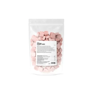 Liofilizowane truskawki i mleko kokosowe, kostka 100g