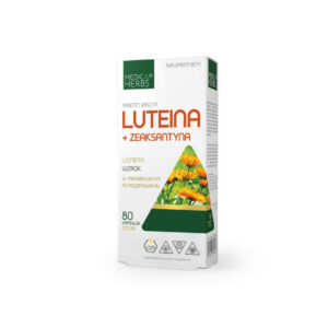 Luteina + zeaksantyna 100 mg 80 kaps