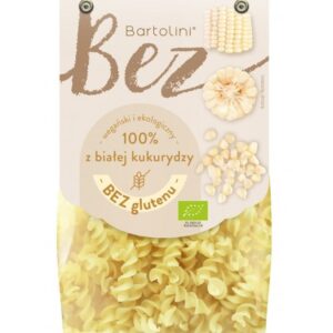 Makaron z białej kukurydzy świderki bezglutenowy 250g