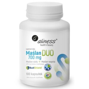Maślan duo (wapnia+sodu) 700mg 100kaps aliness