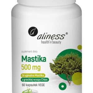 Mastika, sproszkowana żywica pistacia lentiscus 500mg 60kaps