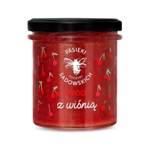 Miód z wiśnią 430g