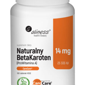 Naturalny betakaroten 14mg 100caps