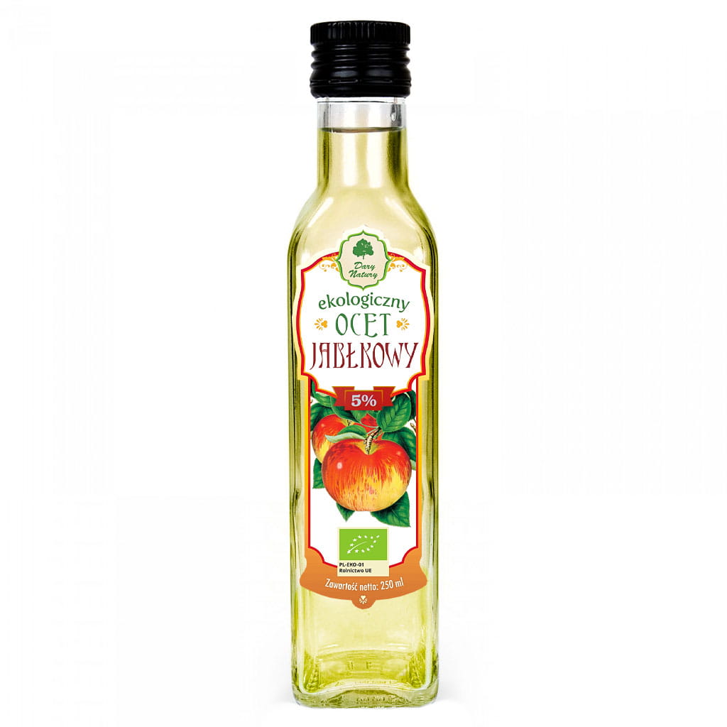 Ocet jabłkowy 250ml 5% eko
