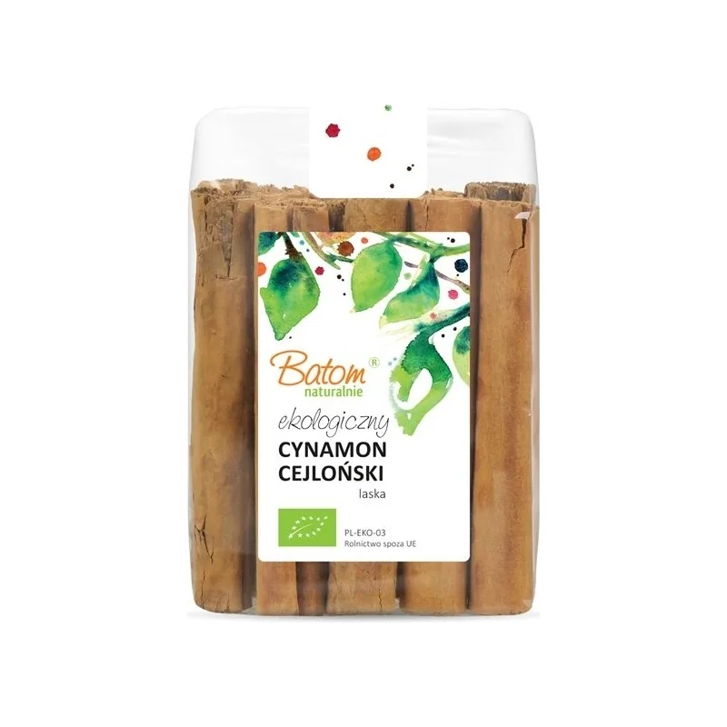Cynamon cejloński laska bio 125g