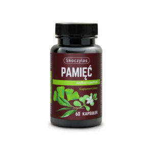 Pamięć miłorząb, bakopa, ginkgo biloba, różeniec 60kaps.